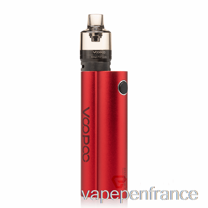 Voopoo Musket 120w Kit De Démarrage Stylo Vape Rouge Coquelicot